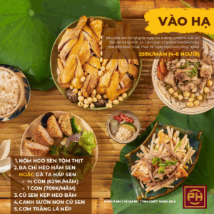 MÂM CƠM VÀO HẠ
