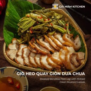 9.1. Giò Heo Quay Giòn Dưa Chua
