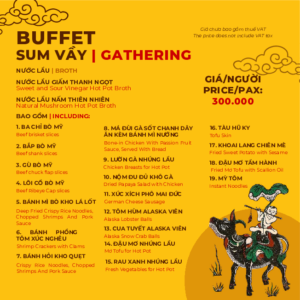 BUFFET SUM VẦY 250K/NG