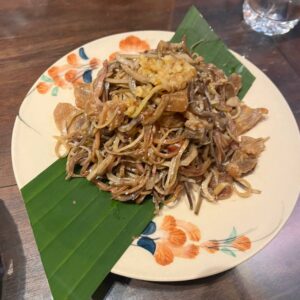 11.1. Hoa Chuối Xào Mẻ Tóp Mỡ