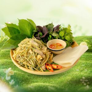 3.6. Mẹt Thính Lá Sung Cuốn Bánh Tráng